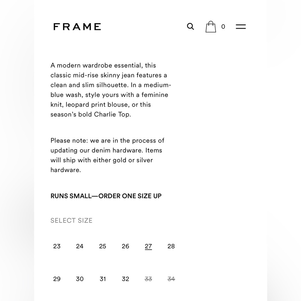 Frame Jeans - Picture 8 of 10